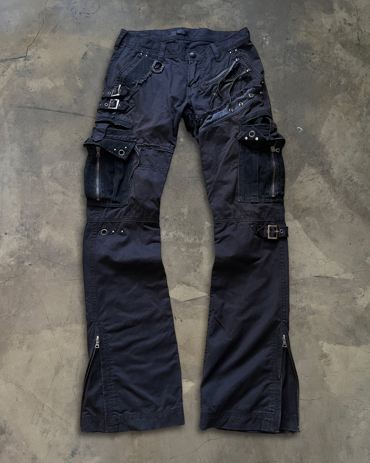 MIDAS CARGO PANTS WITH TASSLES – glam archive