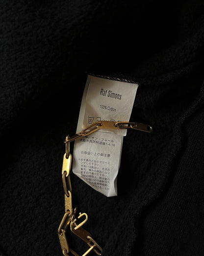 RAF SIMONS AW2003 "CLOSER" TOUCHED BY THE HAND OF GOD NEW ORDER HOODIE