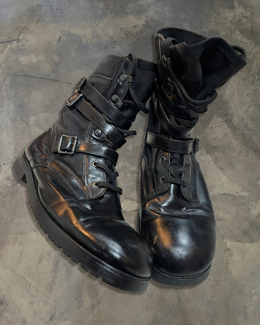 NUMBER NINE SS2006 "WELCOME TO THE SHADOW" COMBAT BOOTS