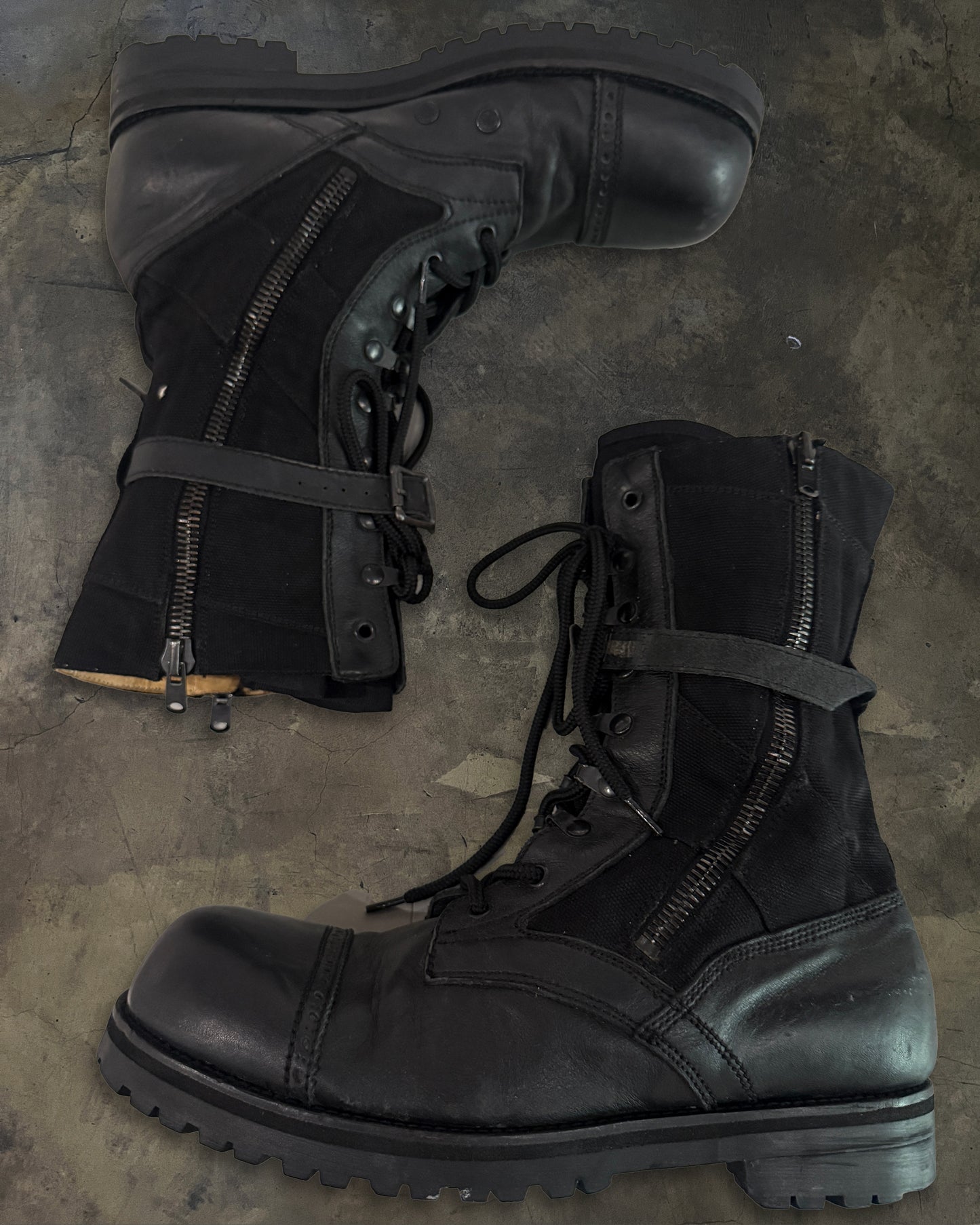 NUMBER (N)INE AW2006 COMBAT BOOTS
