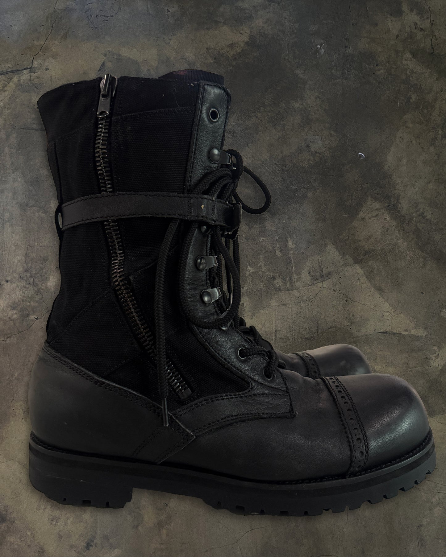NUMBER (N)INE AW2006 COMBAT BOOTS
