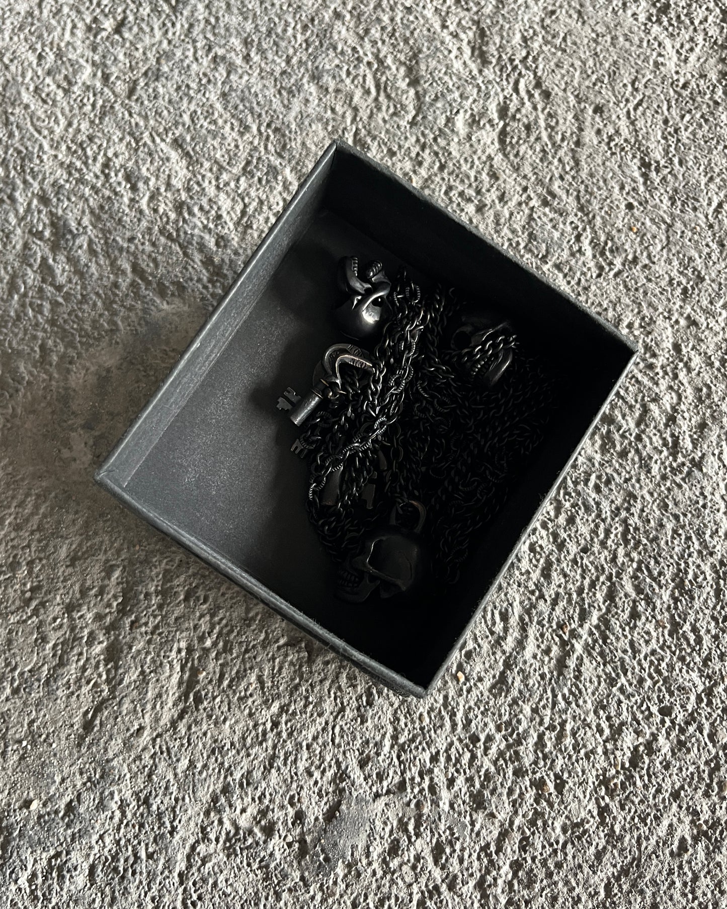 NUMBER (N)INE SS2006 "WELCOME TO THE SHADOW" 4 LAYER NECKLACE
