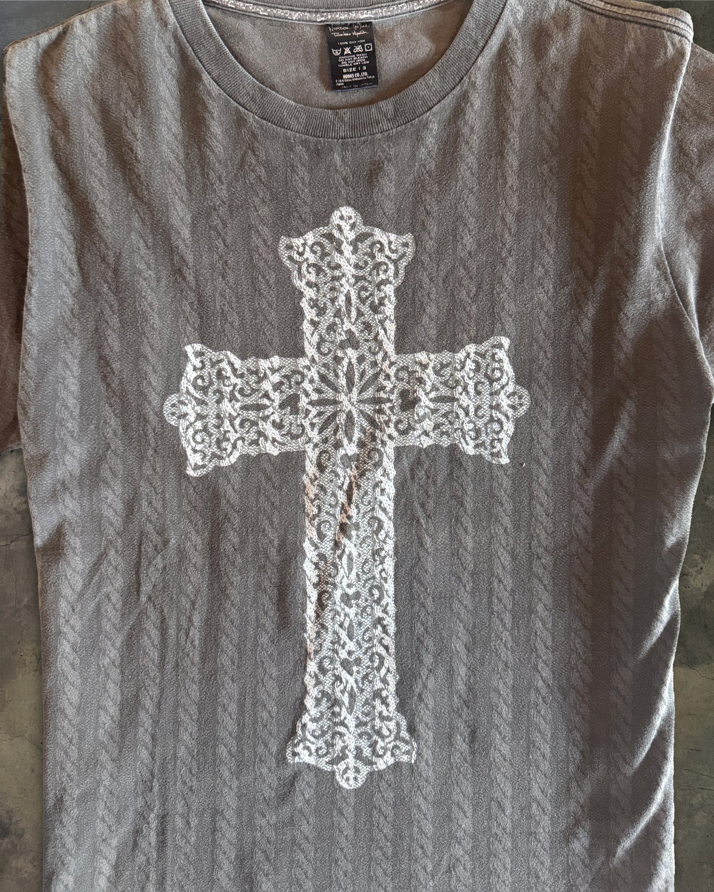 NUMBER (N)INE SS2007 GOD CROSS TEE