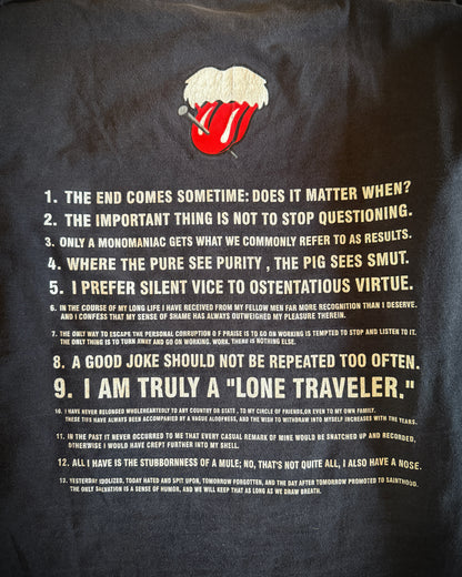 NUMBER (N)INE SS2003 "TOUCH ME IM SICK" ROLLING STONES TEE