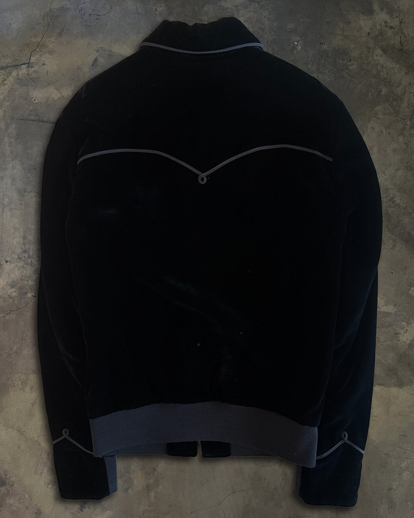 SAINT LAUERNT FW2015 VELOUR JACKET