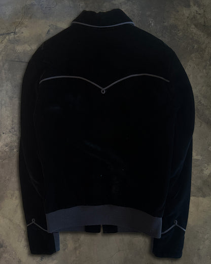 SAINT LAUERNT FW2015 VELOUR JACKET