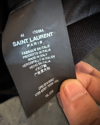 SAINT LAUERNT FW2015 VELOUR JACKET