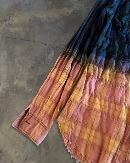 SAINT LAURENT SS2016 "SURF SOUND" BLEACHED FLANNEL