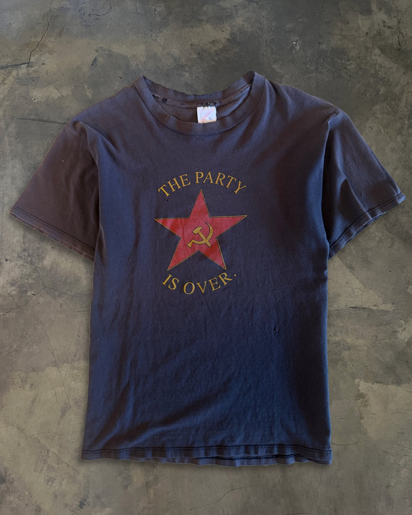 1990s THE PARTY IS OVER TEE