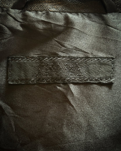 PRADA SS2003 ZIP UP NYLON BLOUSON JACKET