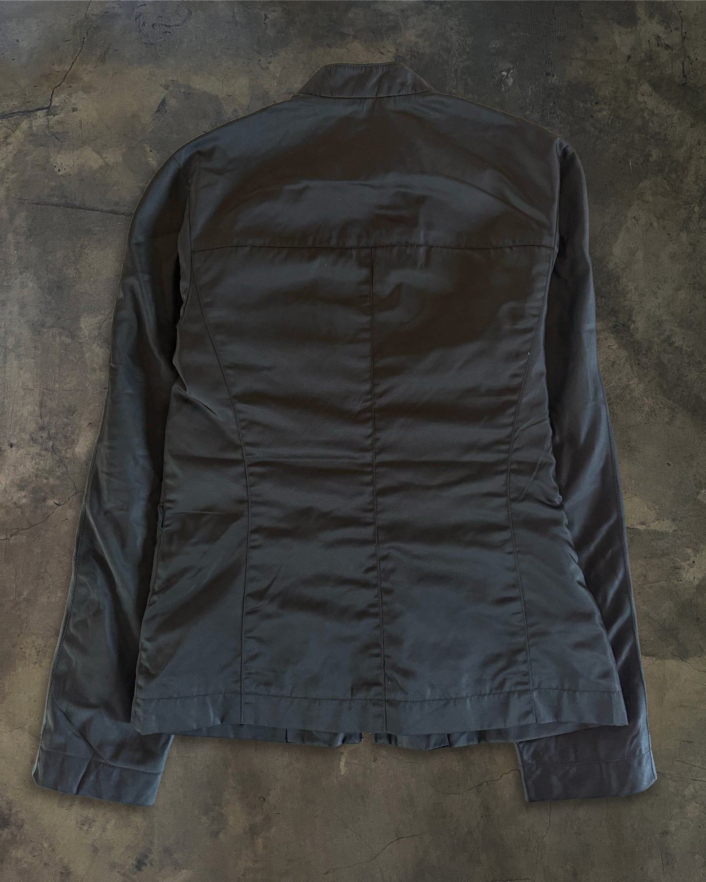 PRADA SS2003 ZIP UP NYLON BLOUSON JACKET