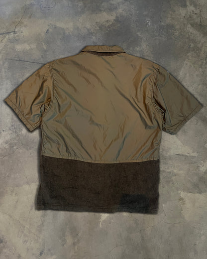 UNDERCOVER X FRAGMENT DESIGN SS2004 HYBRID BUTTON UP