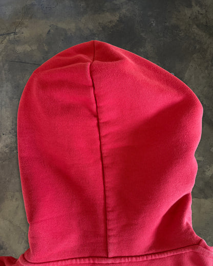 VETEMENTS AW2016 KOREA EXCLUSIVE HEAVY METAL RED HOODIE