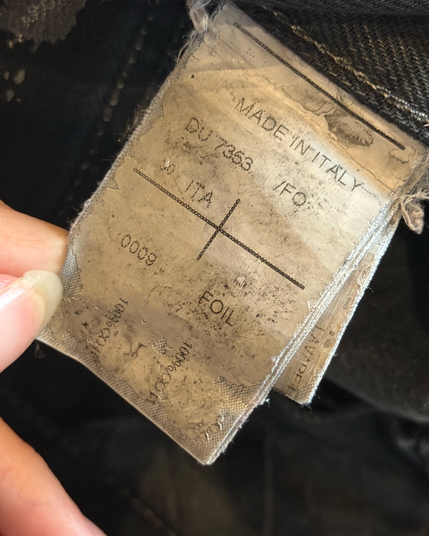 RICK OWENS 2008 DRKSHDW DETROIT CUT DENIM