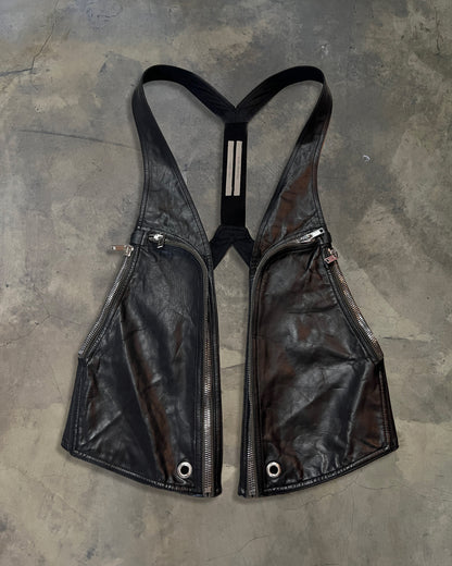 RICK OWENS SS2022 “FOGACHINE” BAUHAUS VEST