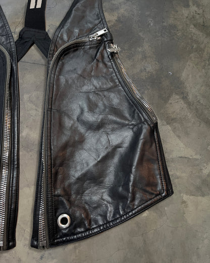 RICK OWENS SS2022 “FOGACHINE” BAUHAUS VEST