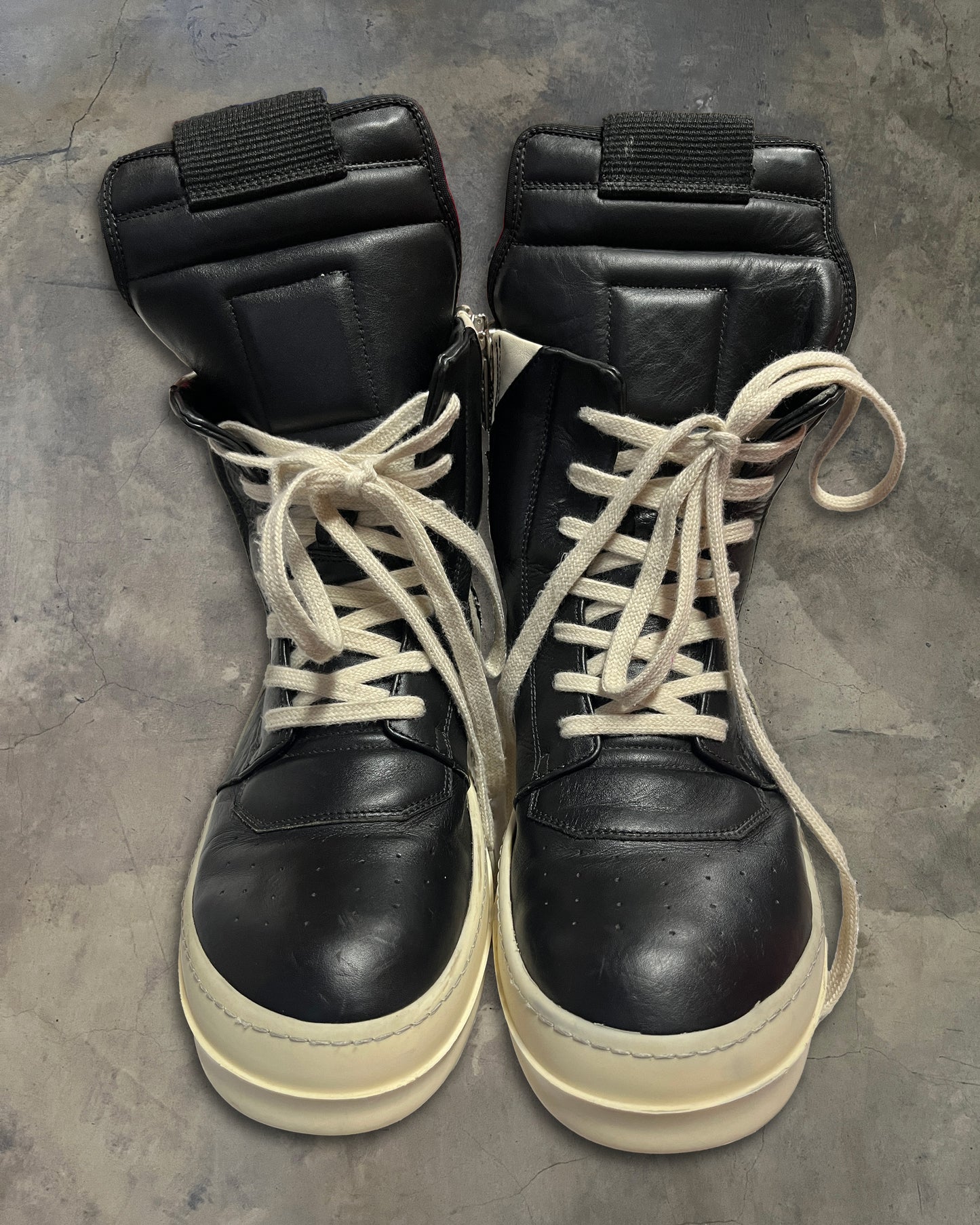 RICK OWENS HIGH TONGUE GEOBASKET