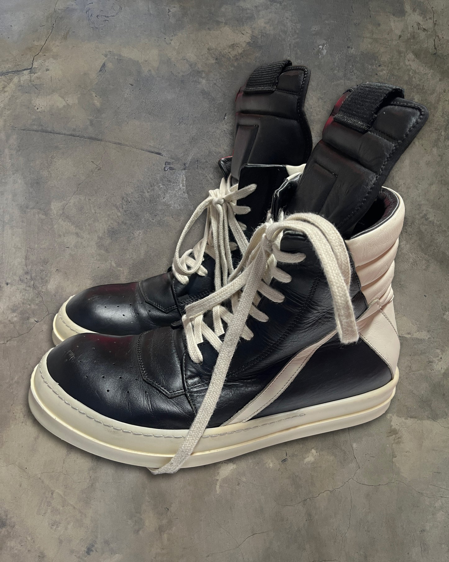 RICK OWENS HIGH TONGUE GEOBASKET