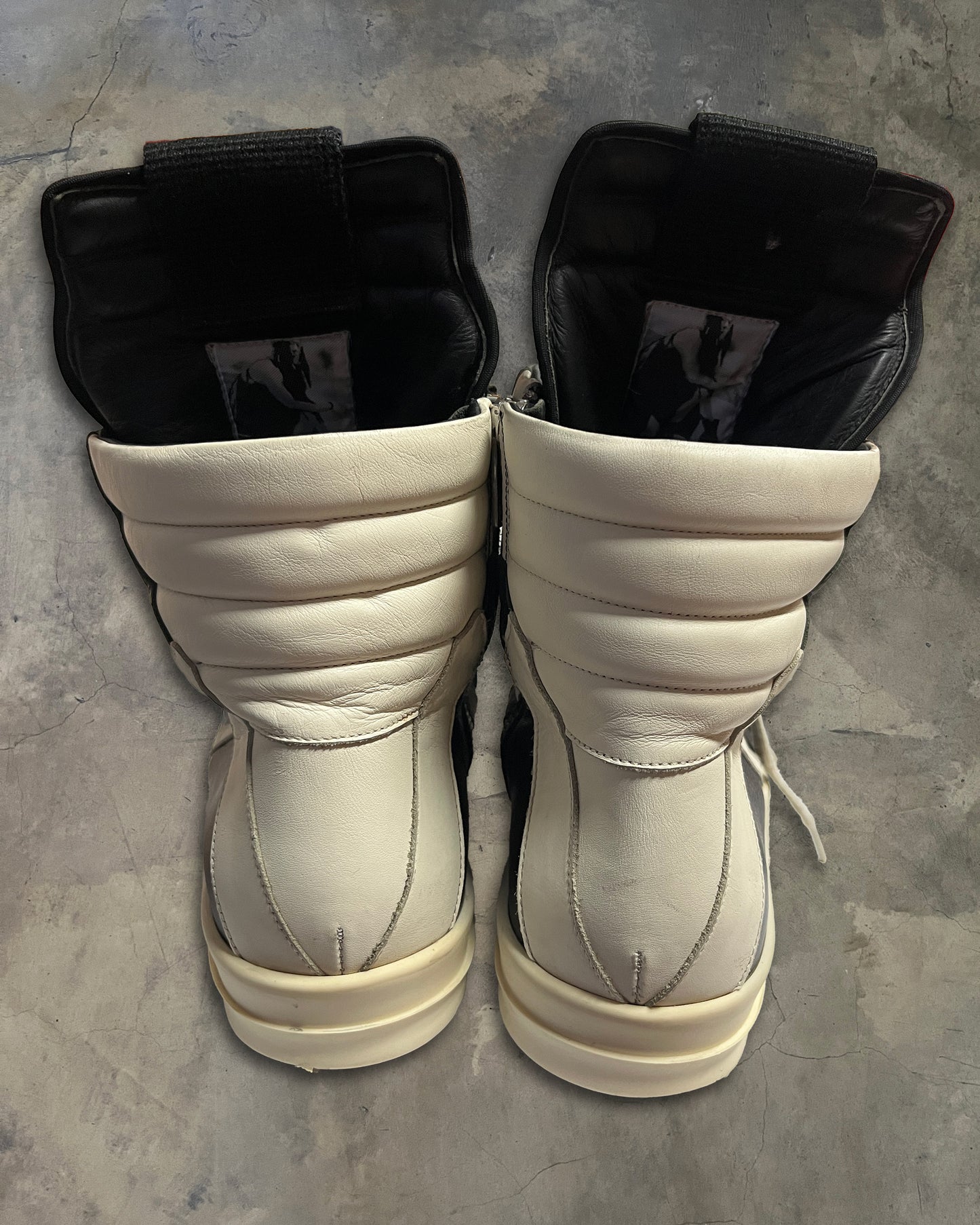 RICK OWENS HIGH TONGUE GEOBASKET