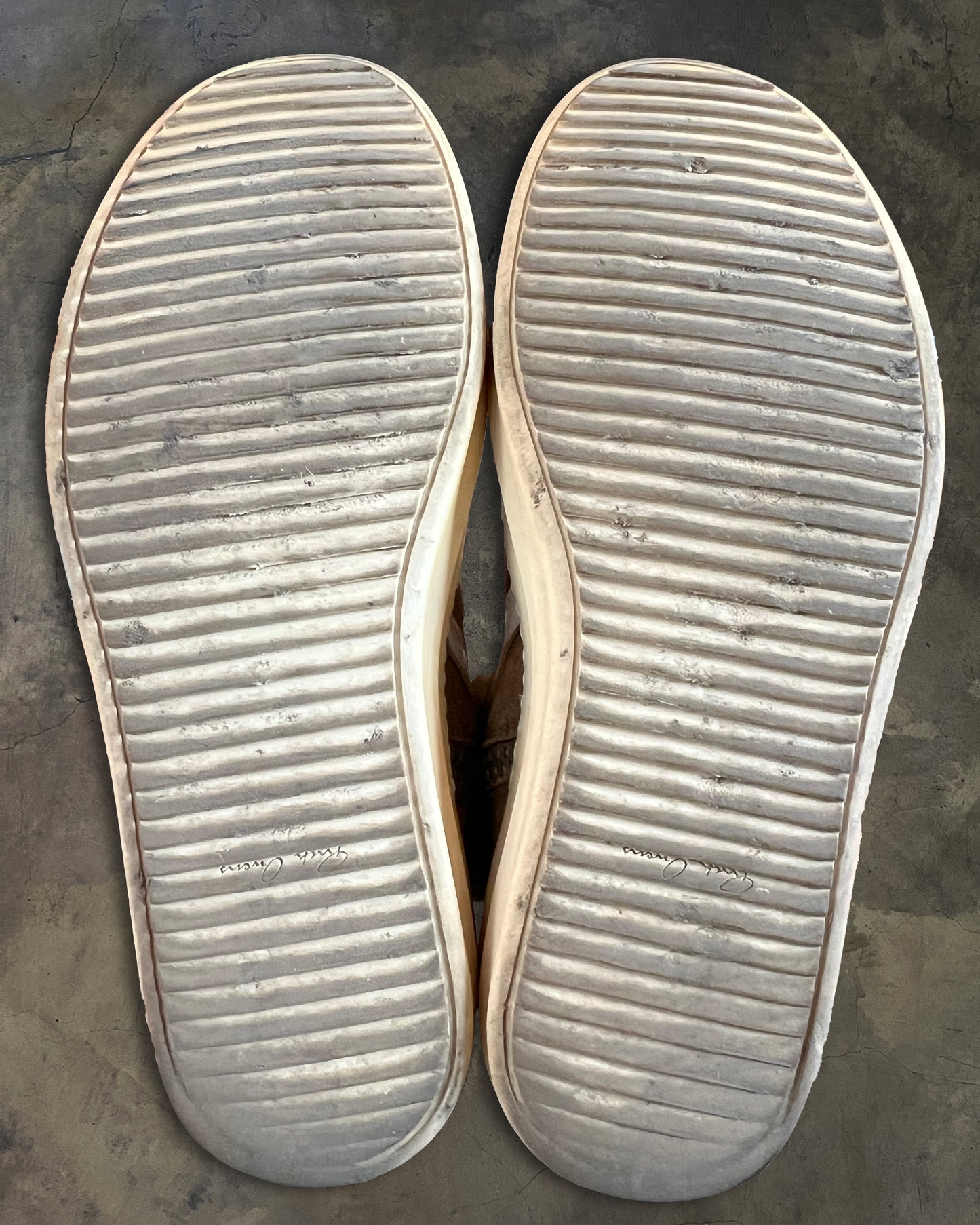 RICK OWENS FW2014 BROWN SUEDE GEOBASKETS