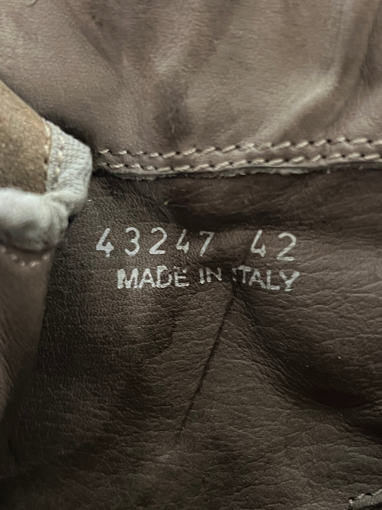 RICK OWENS FW2014 BROWN SUEDE GEOBASKETS