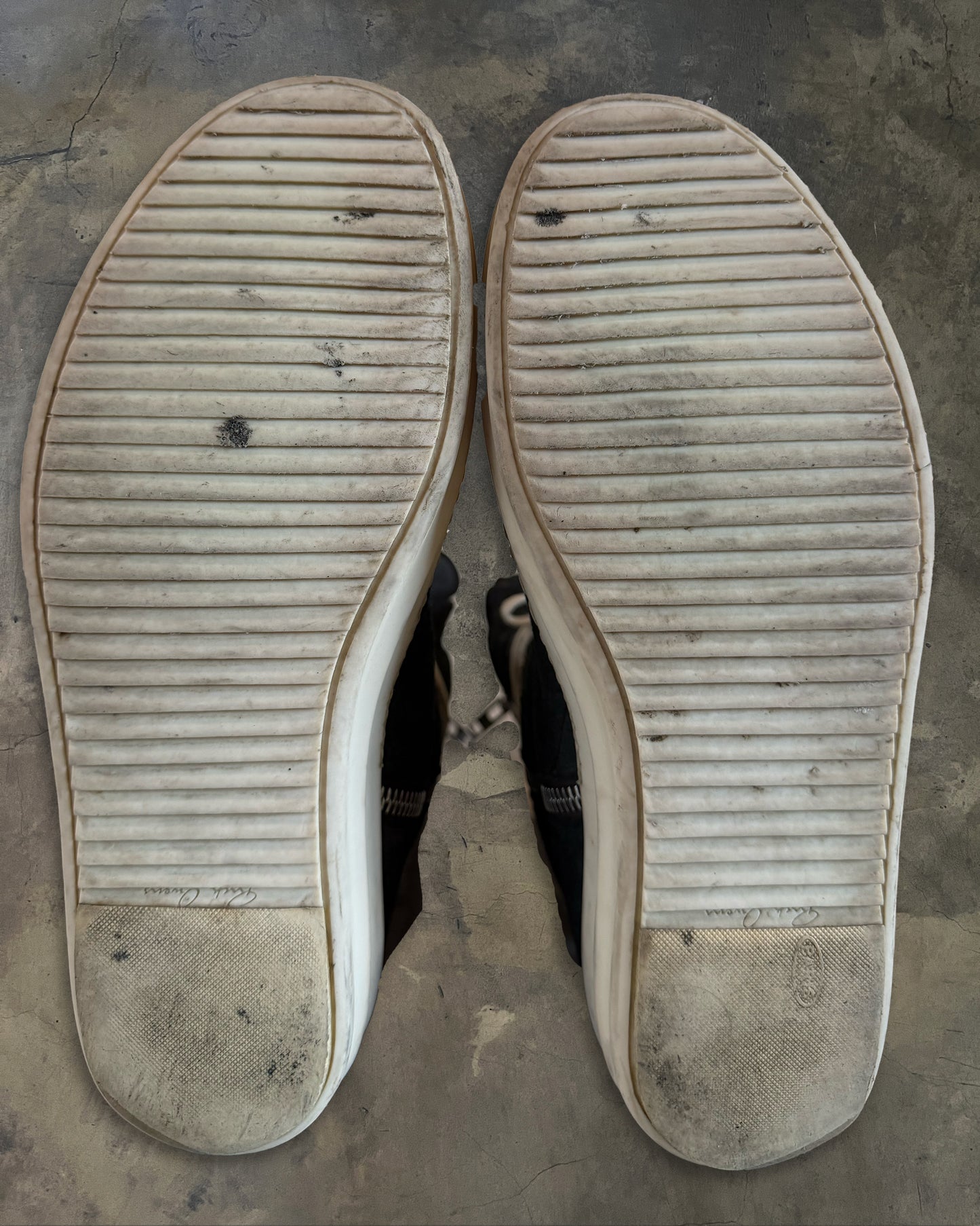 RICK OWENS SS2015 " SPINX" BLISTERED LEATHER CARGOBASKET