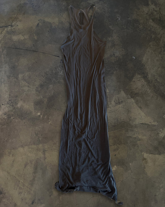 RICK OWENS SS2010 "RELEASE" COTTON JERSEY TANK DRESS