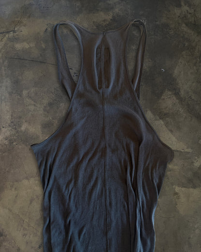RICK OWENS SS2010 "RELEASE" COTTON JERSEY TANK DRESS