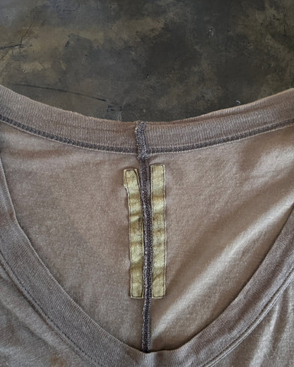 RICK OWENS SS2007 "DRAKE" V NECK TEE