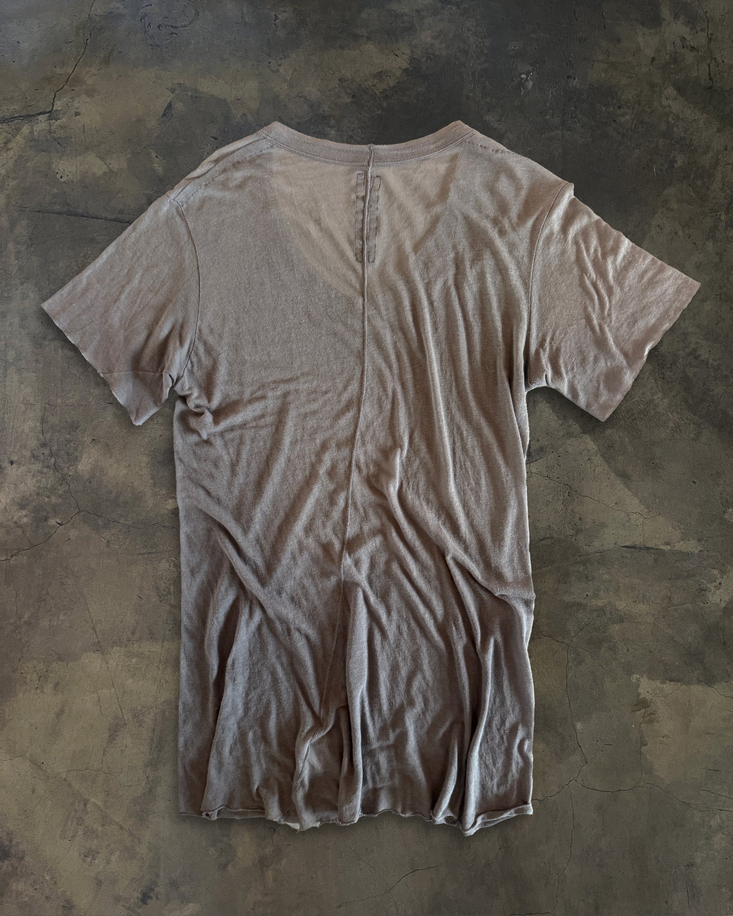 RICK OWENS SS2007 "DRAKE" V NECK TEE