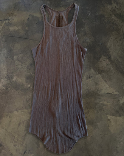 RICK OWENS SS2008 "STRUTTER" DUST RIBBED TANK