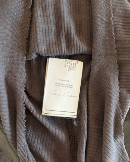 RICK OWENS SS2008 "STRUTTER" DUST RIBBED TANK