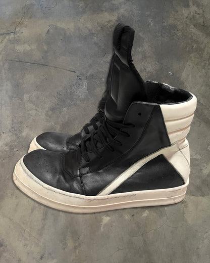 RICK OWENS FW2016 "MASTODON" HIGH TONGUE GEOBASKET