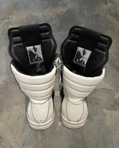 RICK OWENS FW2016 "MASTODON" HIGH TONGUE GEOBASKET