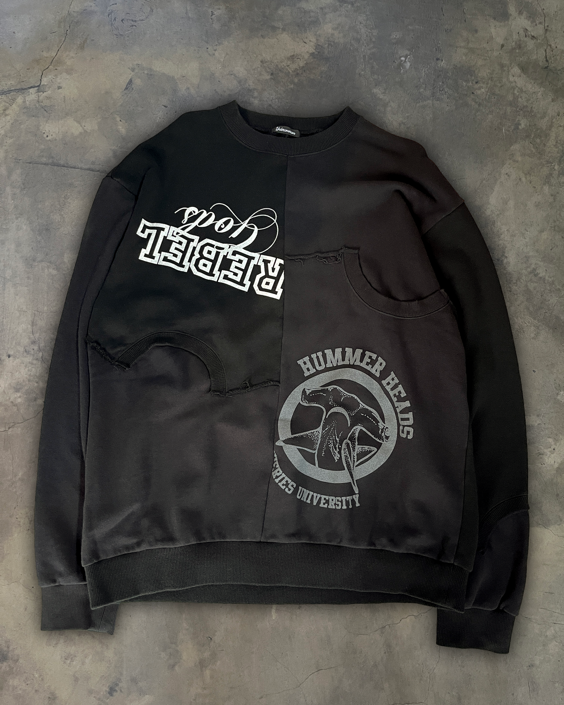 UNDERCOVER SS2022 REBELGODS HYBRID SWEATER – glam archive