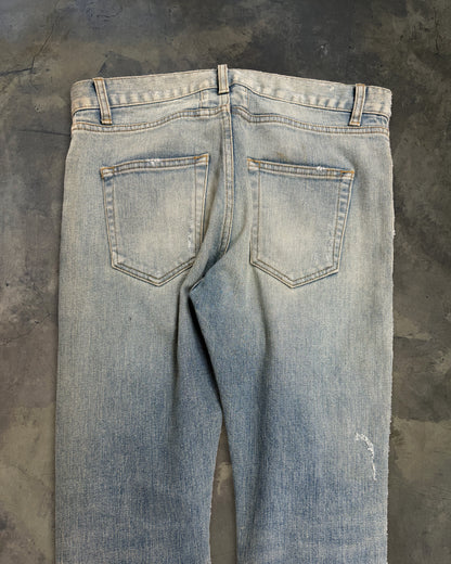 SAINT LAURENT SS2016 SAND WASH CRASH DENIM