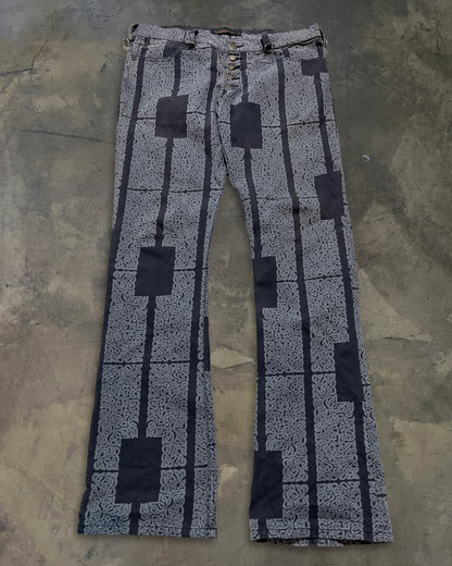 UNDERCOVER SS2003 SCAB TRIBAL PANTS