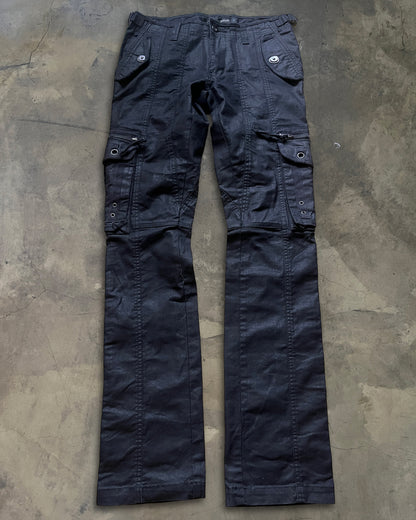 SCHLUSSEL WAXED CARGO PANTS ★★★