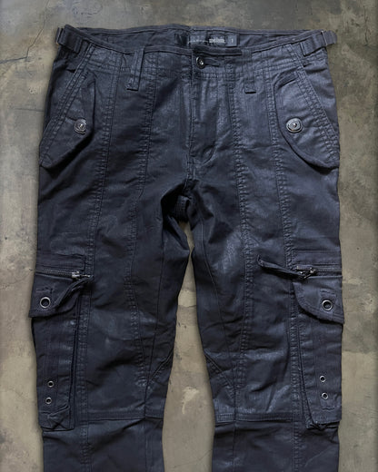 SCHLUSSEL WAXED CARGO PANTS ★★★