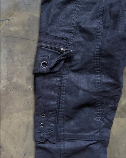 SCHLUSSEL WAXED CARGO PANTS ★★★