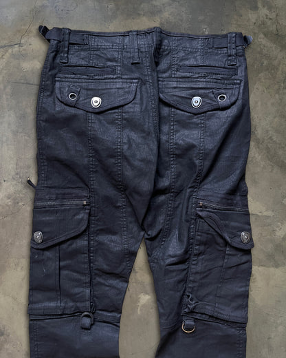 SCHLUSSEL WAXED CARGO PANTS ★★★