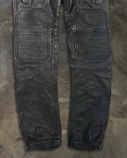 BURBERRY PRORSUM SS2011 RUNWAY LEATHER BIKER PANTS
