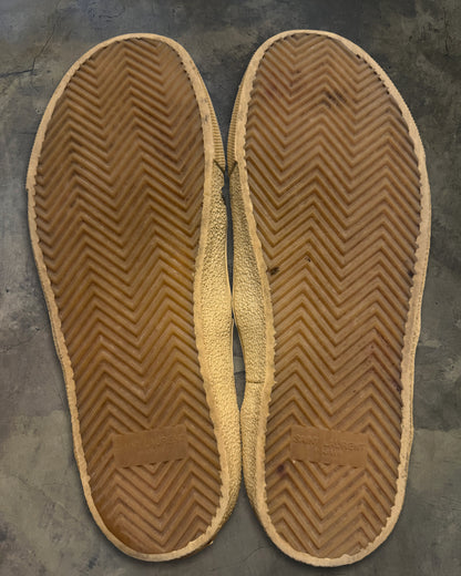 SAINT LAURENT WOOL PLAID LOW TOPS