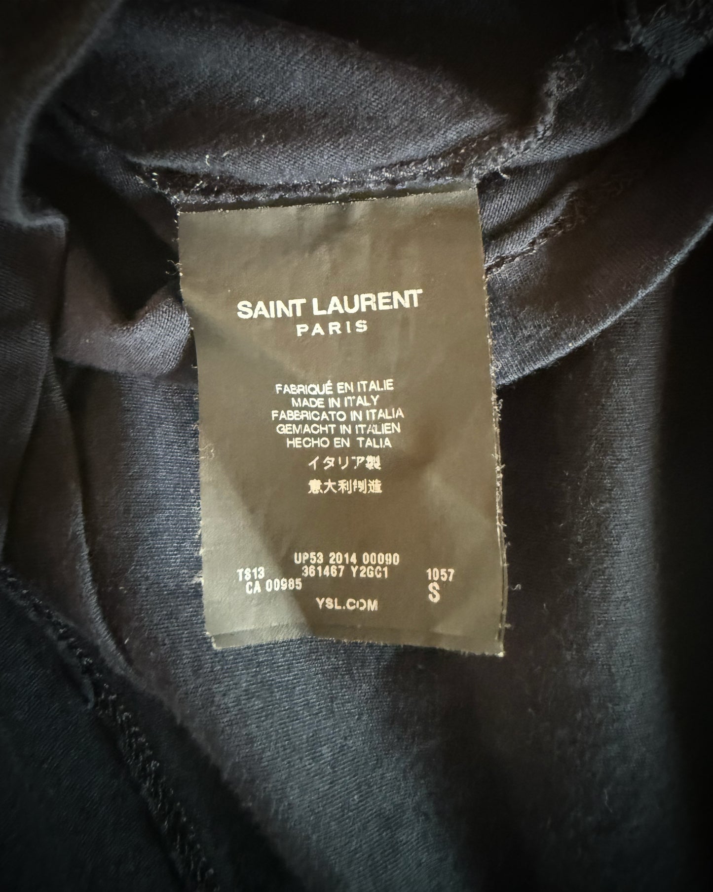 SAINT LAURENT 2014 RABBIT FOOT TEE