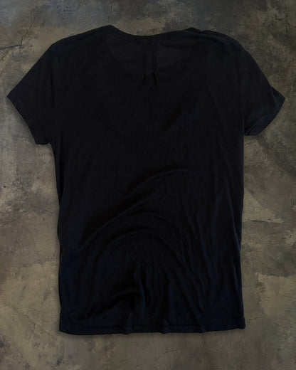 SAINT LAURENT FW2013 BLACK CHAIN NECK TOP