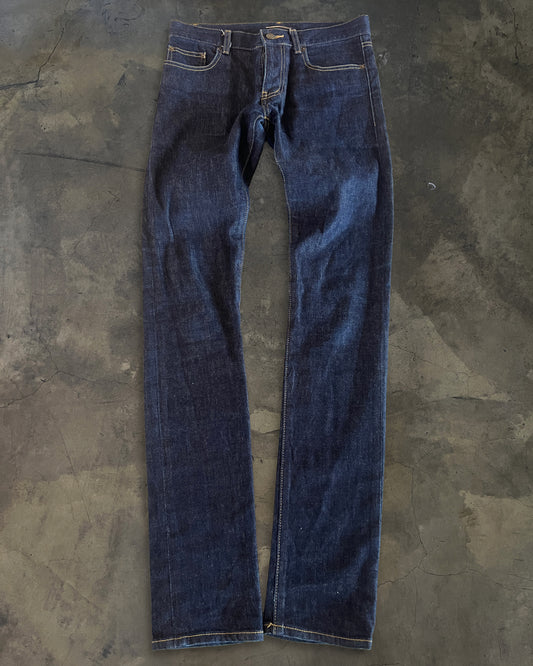 SAINT LAURENT PARIS AW2013 RAW DENIM D02