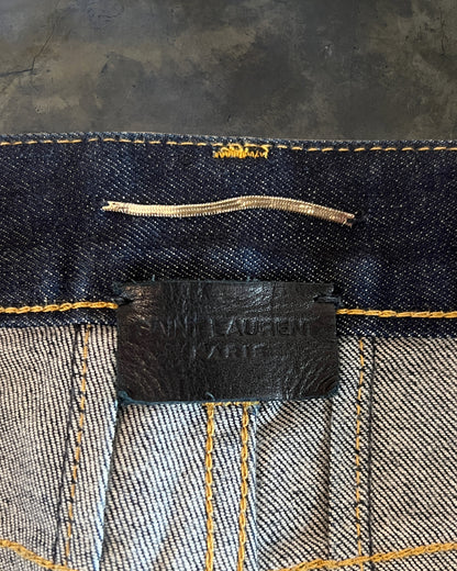 SAINT LAURENT PARIS AW2013 RAW DENIM D02