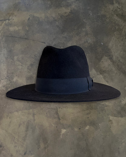 SAINT LAURENT FW2016 BLACK FEDORA