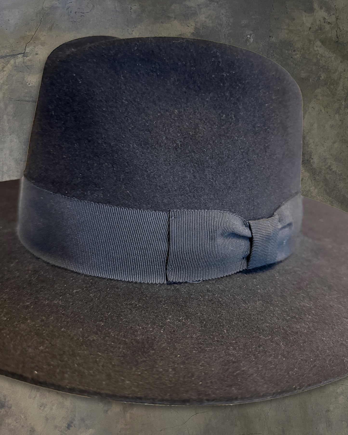 SAINT LAURENT FW2016 BLACK FEDORA