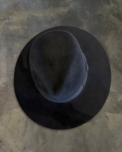 SAINT LAURENT FW2016 BLACK FEDORA